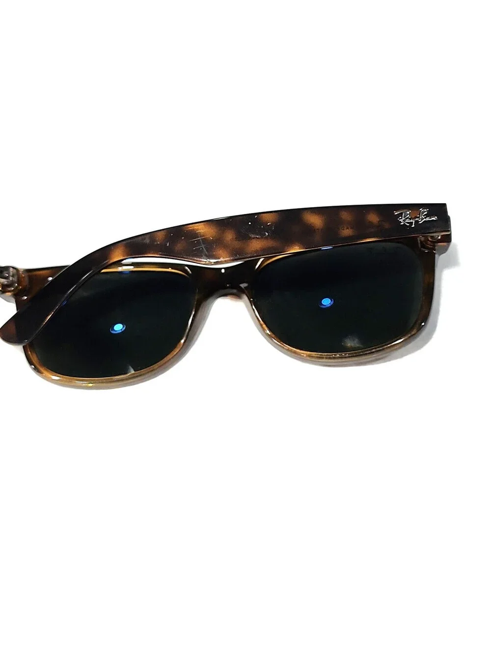 Ray Ban RB2132 902/58 Tortoise New Wayfarer Polarized Sunglasses 55/18 3P